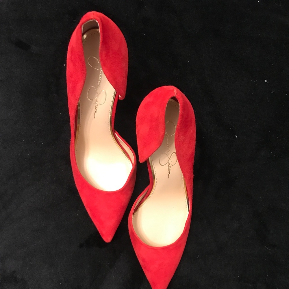 Jessica Simpson Red Sexy Heels size 39